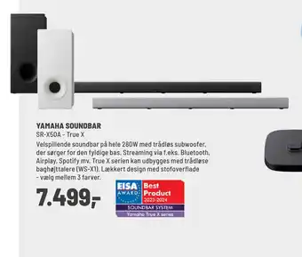 Panasonic Center Yamaha soundbar tilbud
