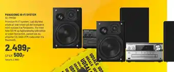 Panasonic Center Panasonic hi-fi system tilbud