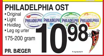 ABC Lavpris Philadelphia ost tilbud