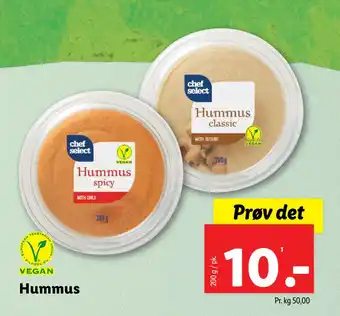 Lidl Hummus tilbud