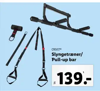 Lidl Slyngetræner/ pull-up bar tilbud