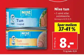 Lidl Nixe tun tilbud