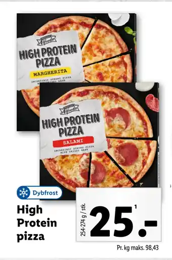 Lidl High protein pizza tilbud