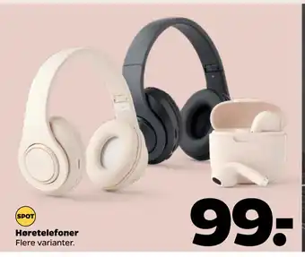 Netto Høretelefoner tilbud