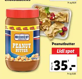 Lidl Peanutbutter tilbud