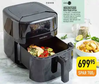 Imerco Bistro single airfryer tilbud