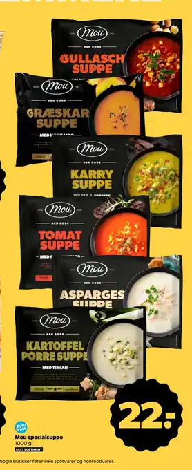 Netto Mou specialsuppe tilbud