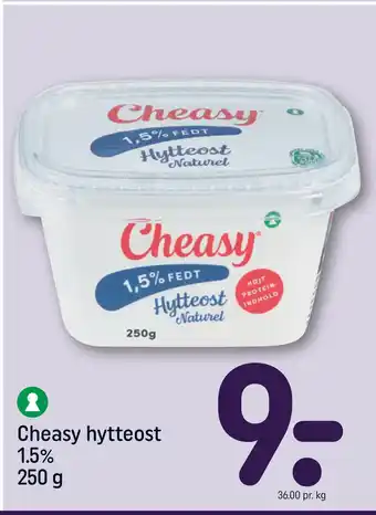 REMA 1000 Cheasy hytteost 1,5% tilbud