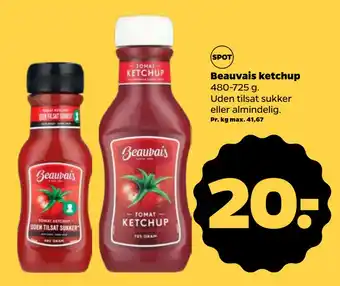 Netto Beauvais ketchup tilbud