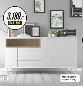 My Home Moss skænk tilbud