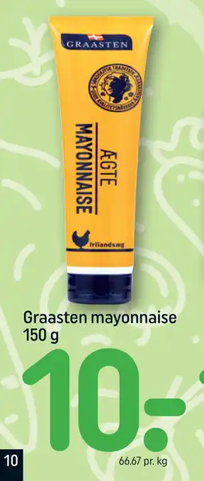 REMA 1000 Graasten mayonnaise tilbud
