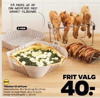 Tilbehør til airfryer