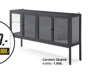 My Home Carmen skænk tilbud