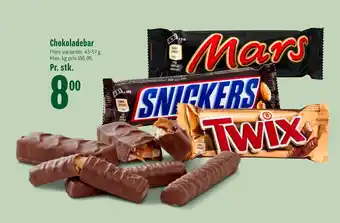 Min Købmand Chokoladebar tilbud