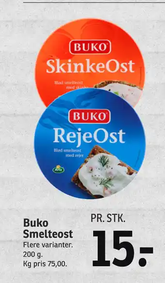 SPAR Buko smelteost tilbud