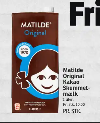 SPAR Matilde original kakao skummetmælk tilbud