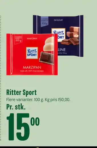 Min Købmand Ritter sport tilbud