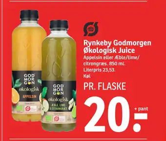 SPAR Rynkeby godmorgen økologisk juice tilbud