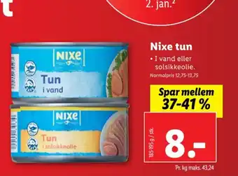 Lidl Nixe tun tilbud