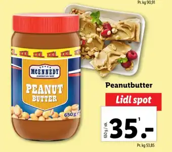 Lidl Peanutbutter tilbud