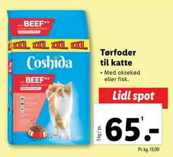 Lidl Tørfoder til katte tilbud