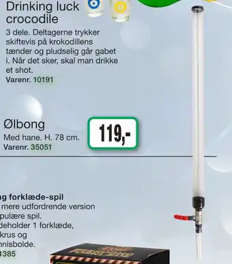 Harald Nyborg Ølbong tilbud