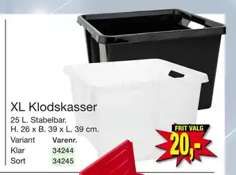 Harald Nyborg Xl klodskasser tilbud