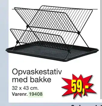 Harald Nyborg Opvaskestativ med bakke tilbud