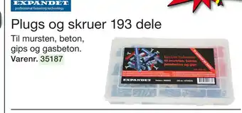 Harald Nyborg Plugs og skruer 193 dele tilbud
