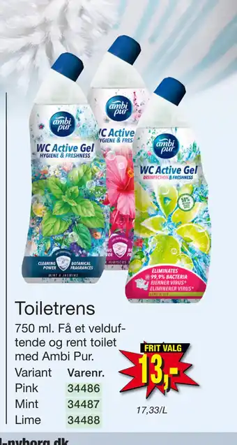 Harald Nyborg Toiletrens tilbud