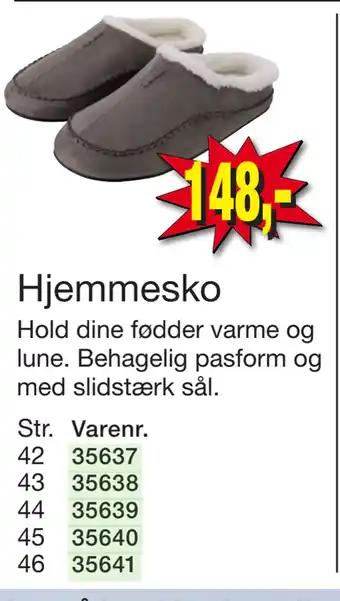 Harald Nyborg Hjemmesko tilbud