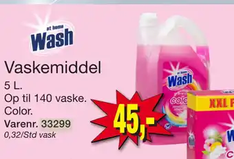 Harald Nyborg Vaskemiddel tilbud