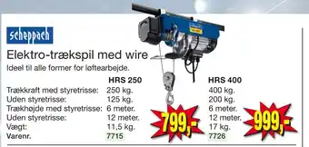 Harald Nyborg Elektro-trækspil med wire tilbud