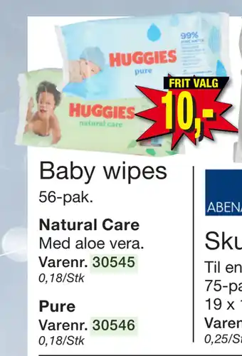 Harald Nyborg Baby wipes tilbud