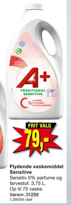 Harald Nyborg Flydende vaskemiddel sensitive tilbud