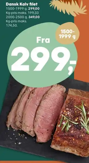 Coop.dk Dansk Kalv filet tilbud