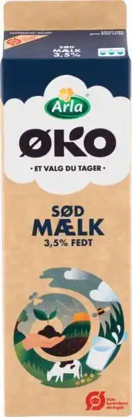 REMA 1000 Sødmælk 3,5%, 1 l tilbud