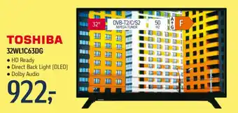 Føtex TOSHIBA 32WL1C63DG tilbud
