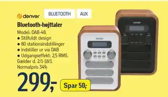 Bluetooth-højttaler