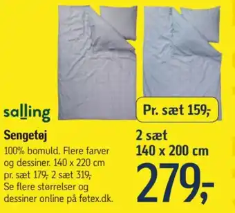 Føtex Sengetøj tilbud