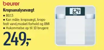 Føtex beurer Kropsanalysevægt tilbud