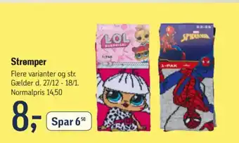 Føtex Strømper tilbud