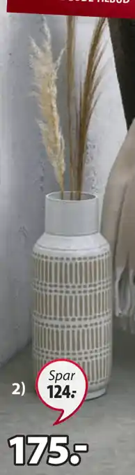 JYSK Gustaf vase tilbud