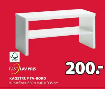 JYSK Kagstrup tv-bord tilbud