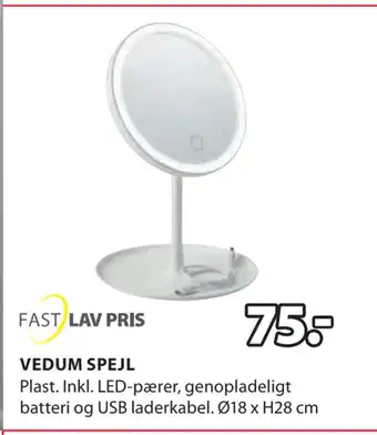 JYSK Vedum spejl tilbud
