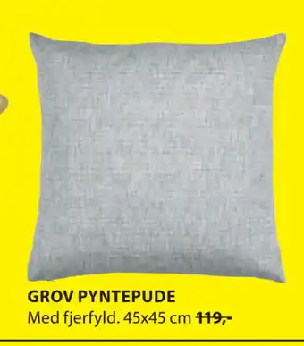 Grov pyntepude