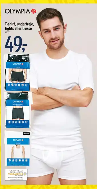 Føtex T-shirt, undertrøje, tights eller trusse tilbud