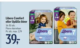 Føtex Libero comfort eller up&go bleer tilbud