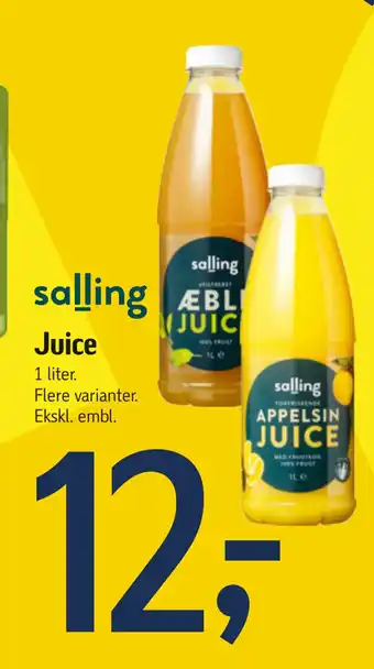 Føtex Juice tilbud