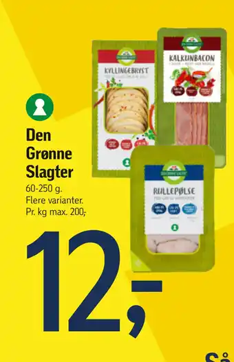 Føtex Den grønne slagter tilbud